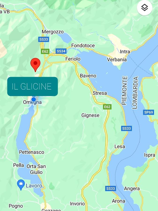 Casa Vacanza Il Glicine Casale Corte Cerro Экстерьер фото
